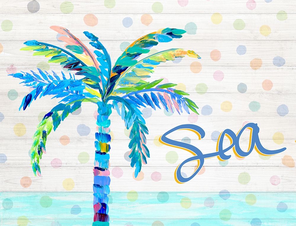 Palm Tree Near the Sea