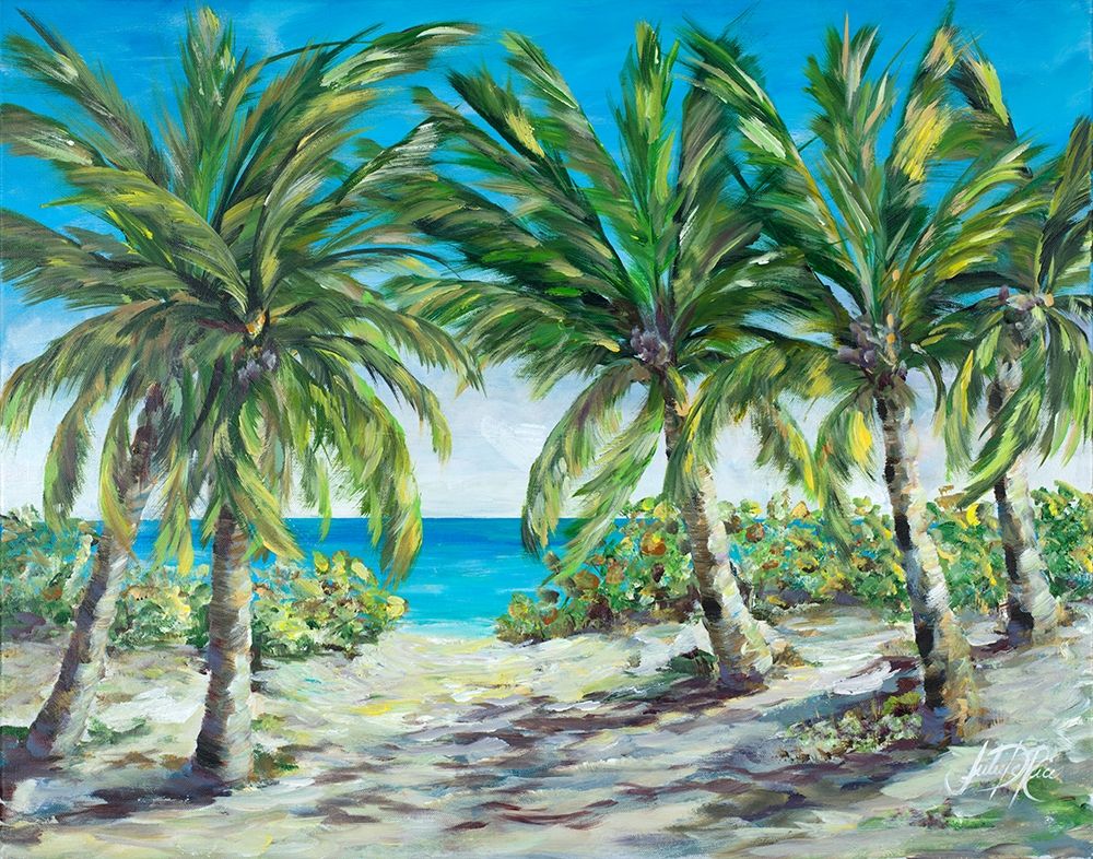 Tropical Palm Tree Paradise