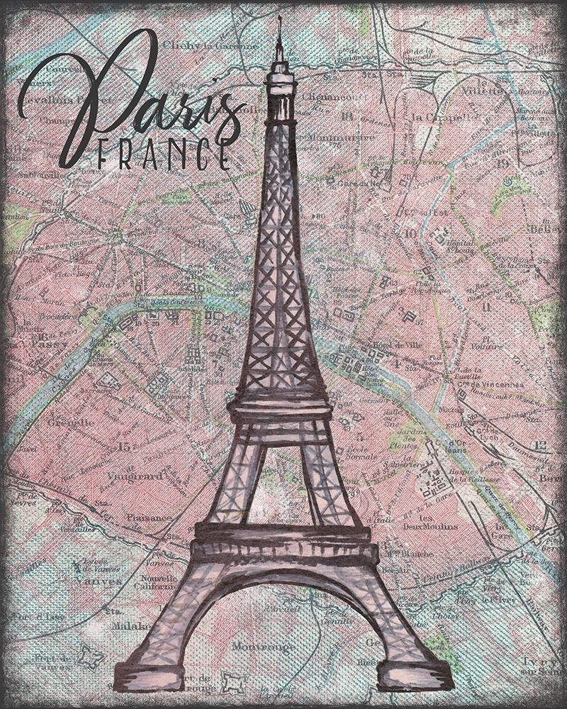 Map of Paris
