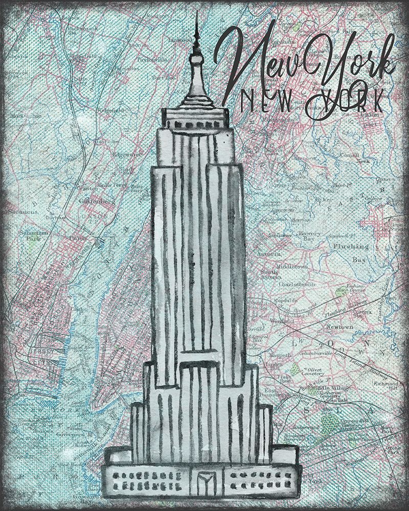 Map of New York