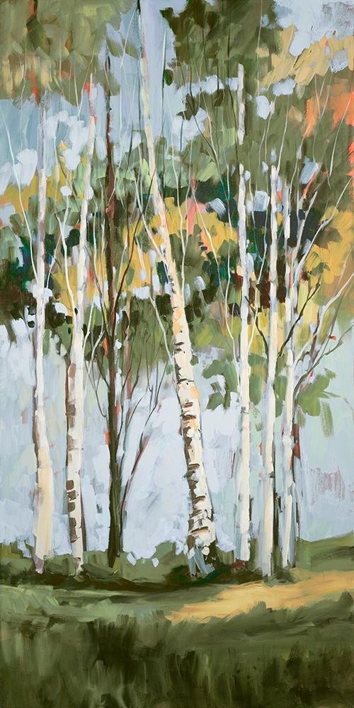 Golden Birch Trees II