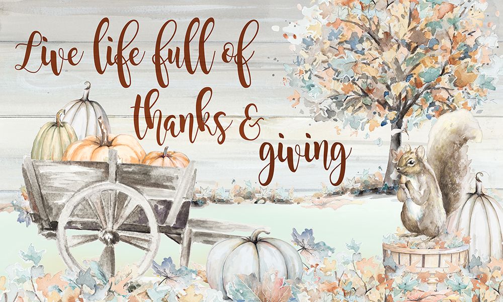 Live Life Full of Thanks and Giving