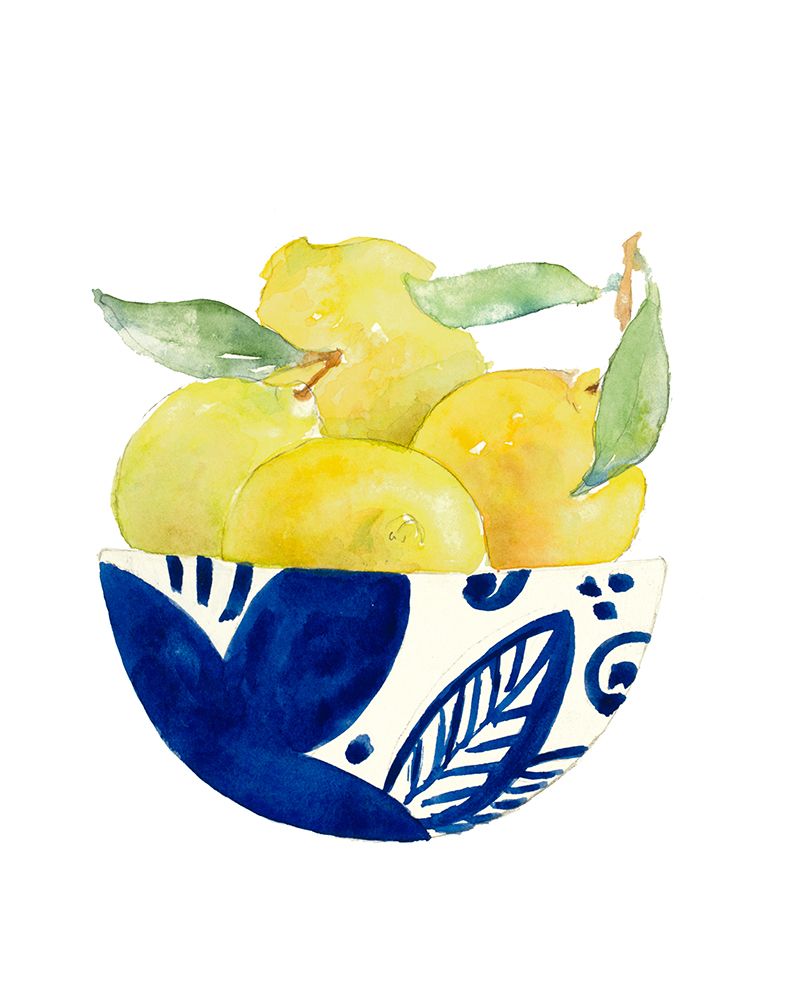 Bowl of Lemons I