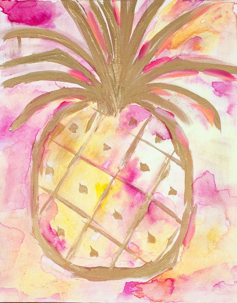 Pink Gold Pineapple