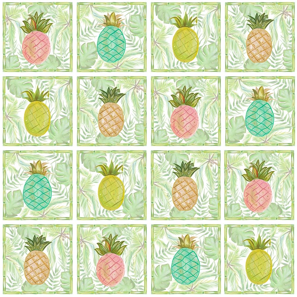 Tropical Pineapple Squares