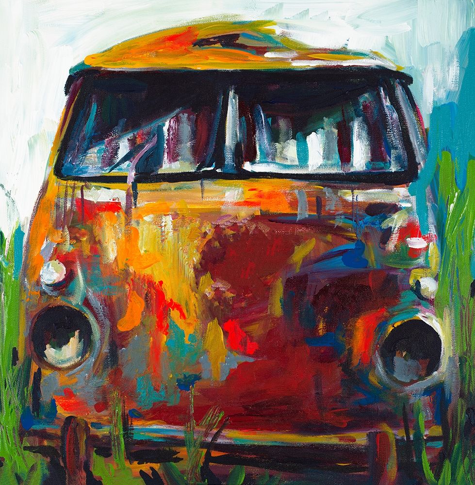 Retro Love Bus
