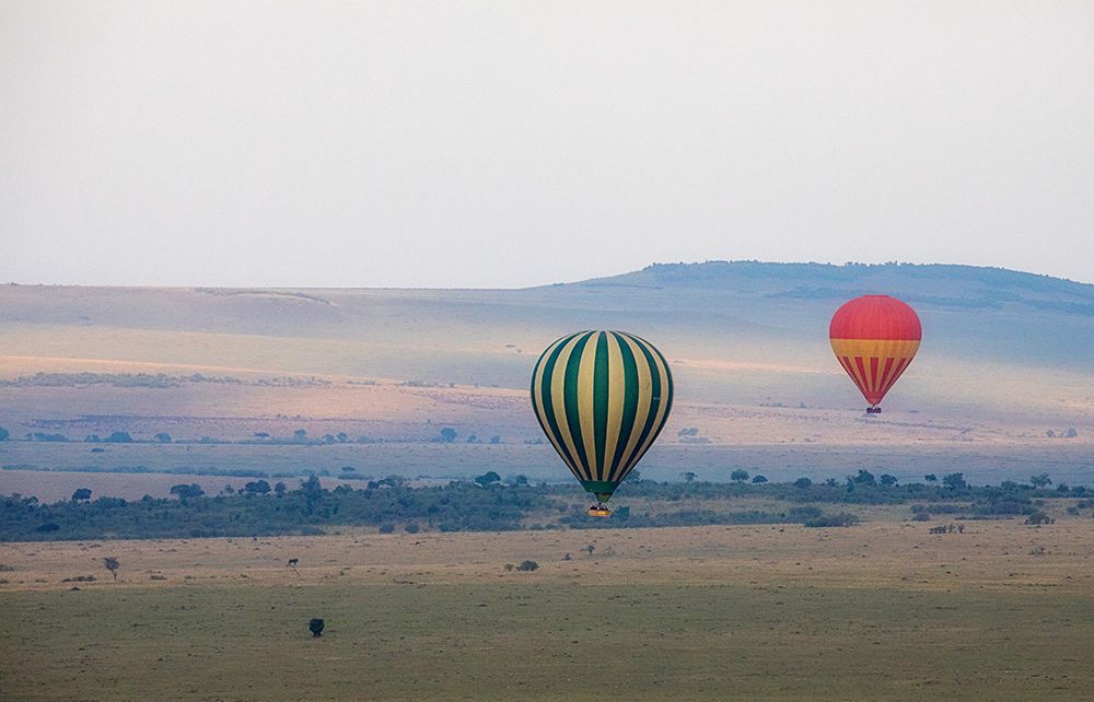 Hot Air Balloons over Kenya I