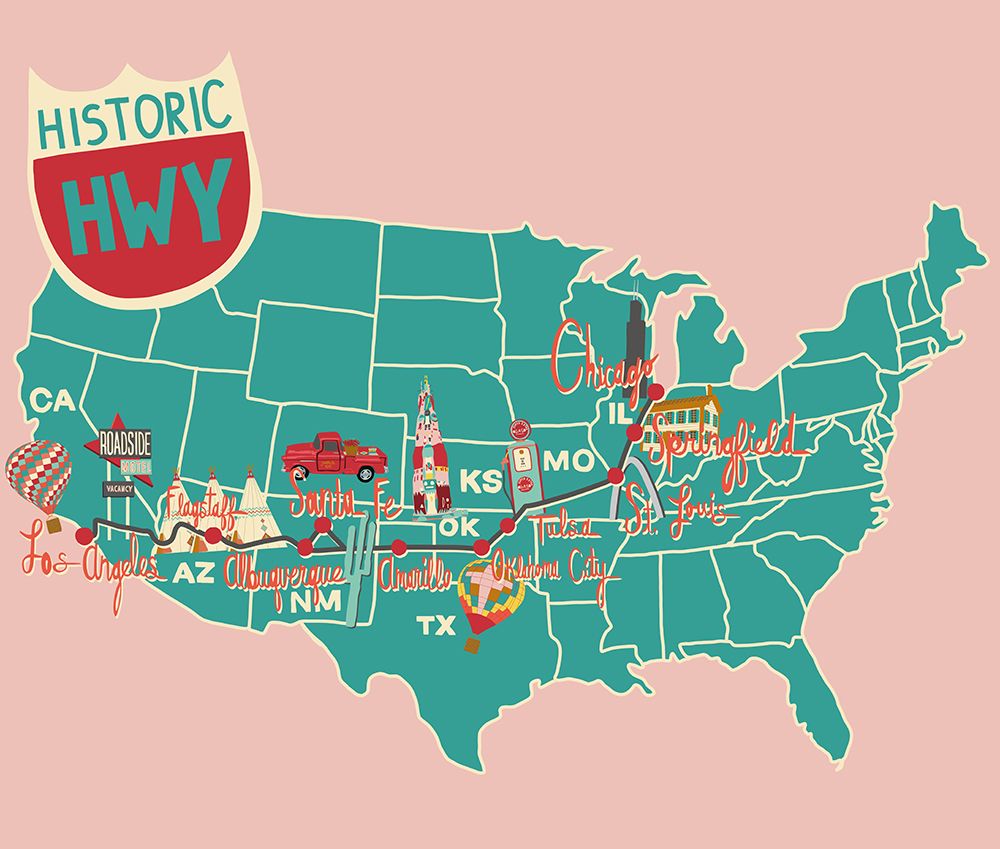 Roadtrip Map