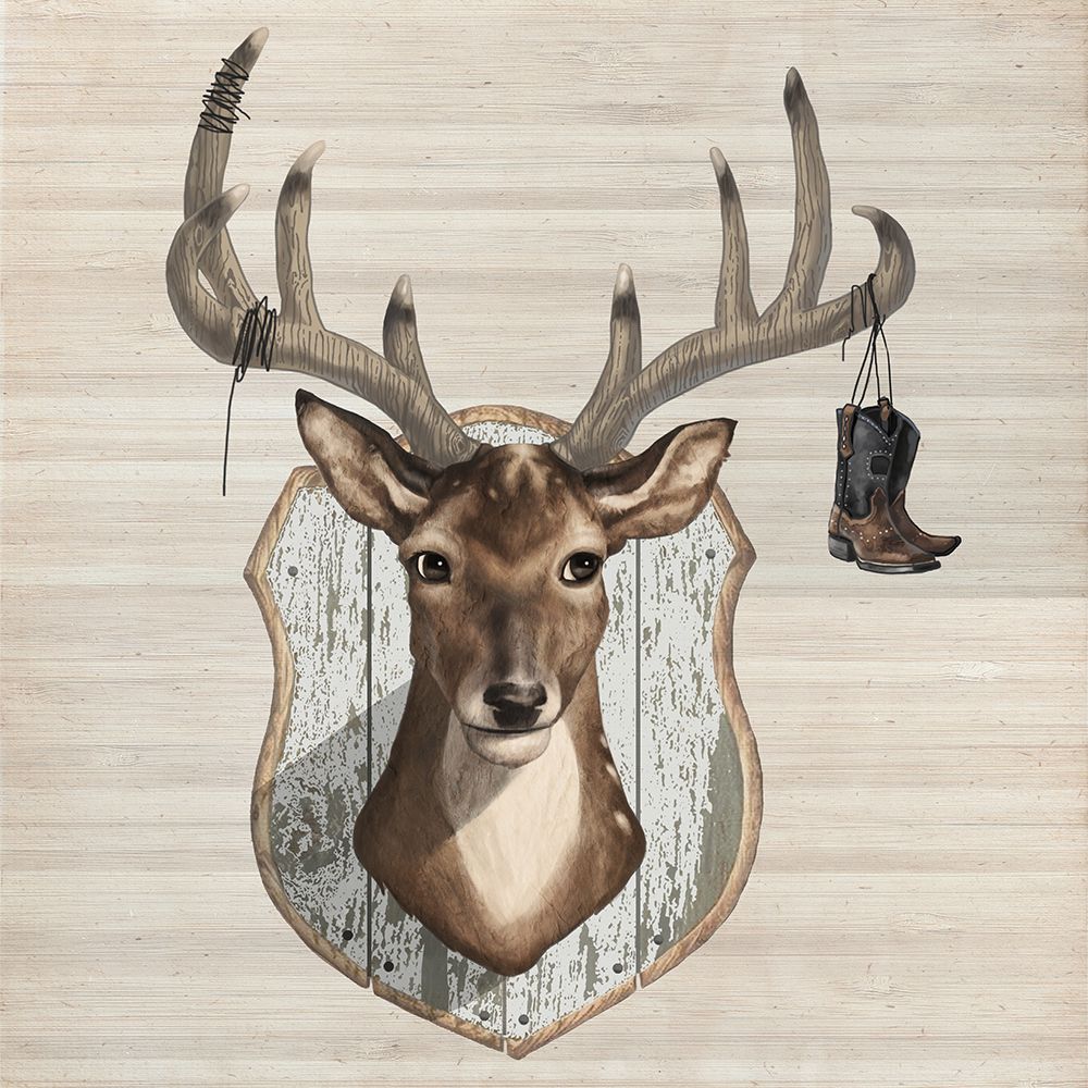 Mounted Deer