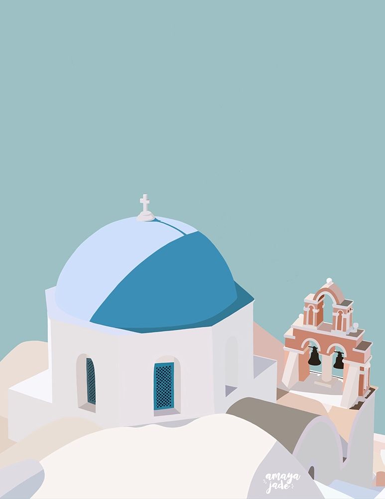 Santorini Blue