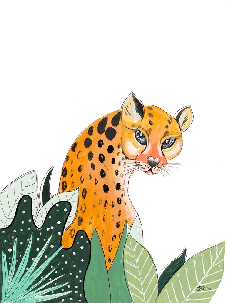 Peering Cheetah