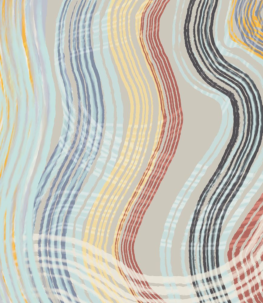 Earth Tone Band Waves