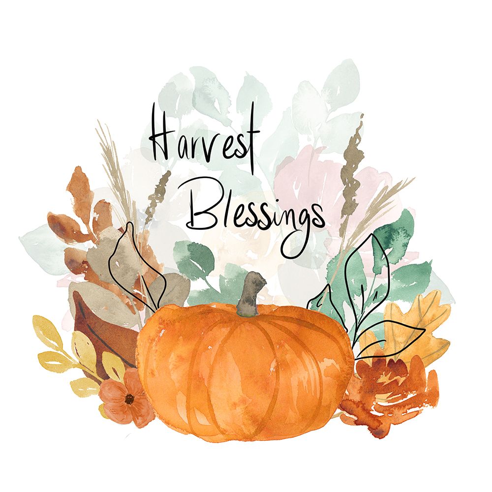 Harvest Blessings Pumpkin Bouquet