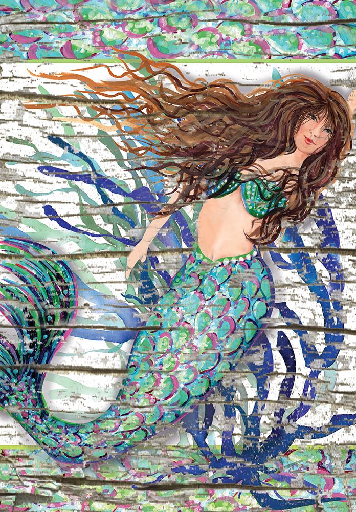 Mermaid In The Coral