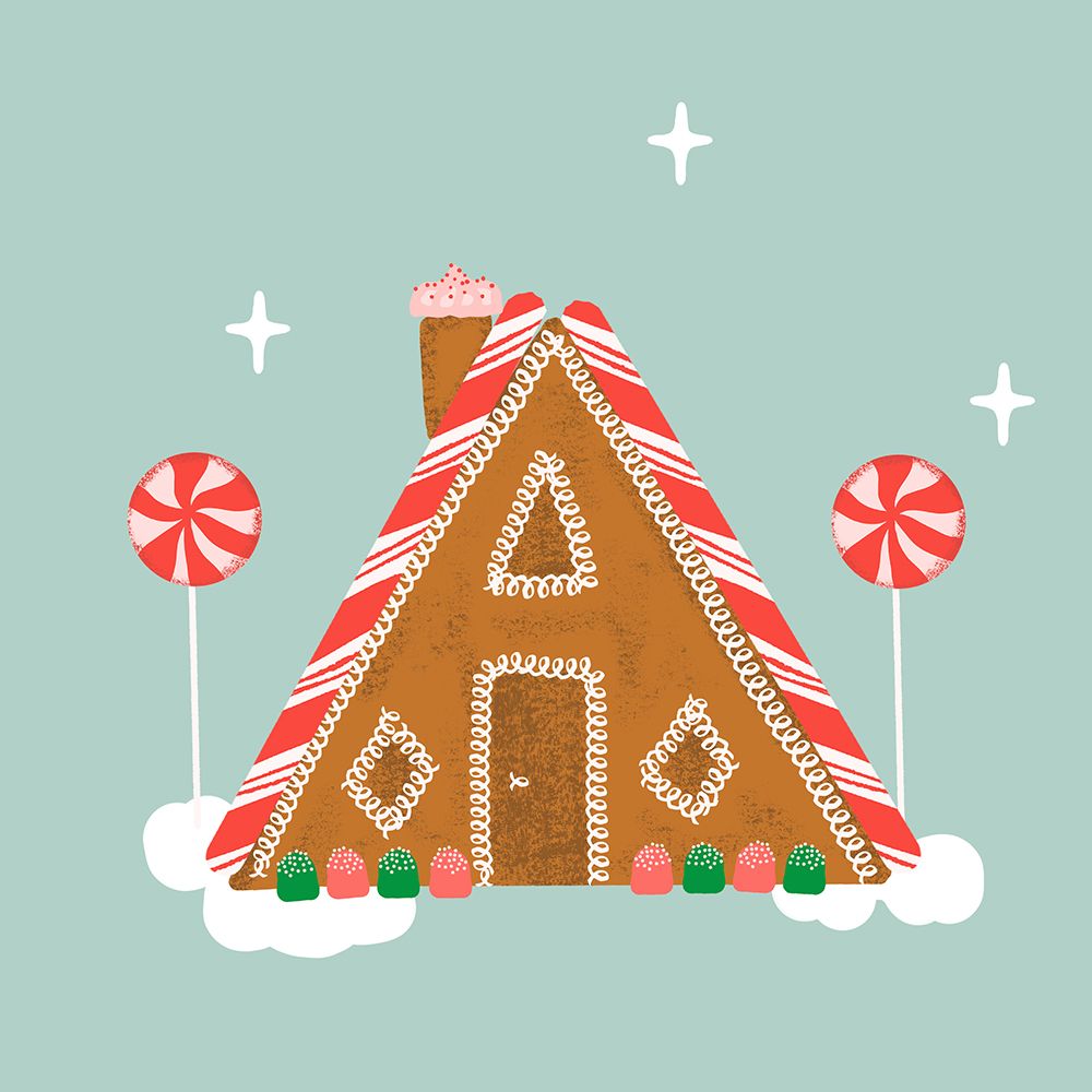 Mid-Century Modern Gingerbread I