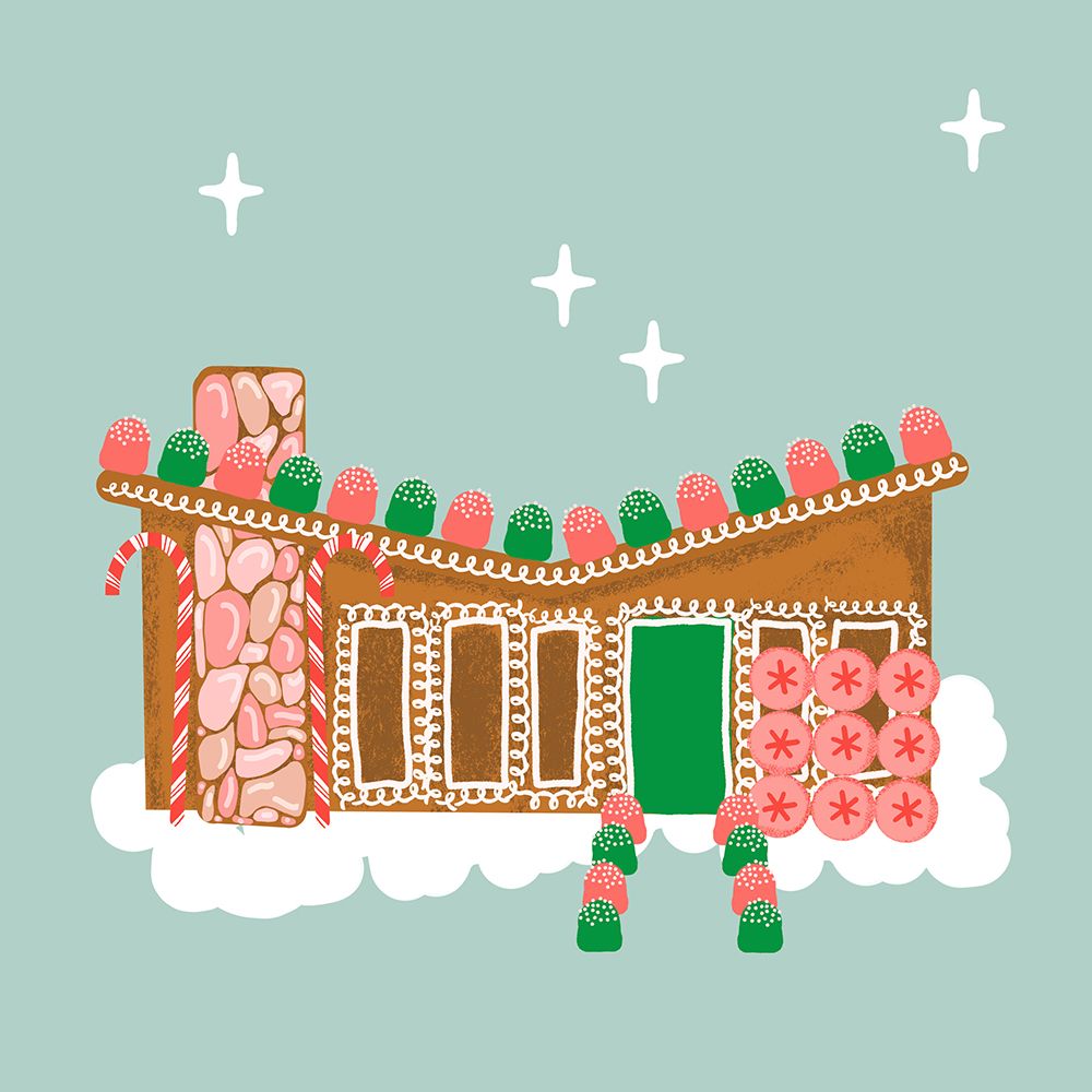Mid-Century Modern Gingerbread III