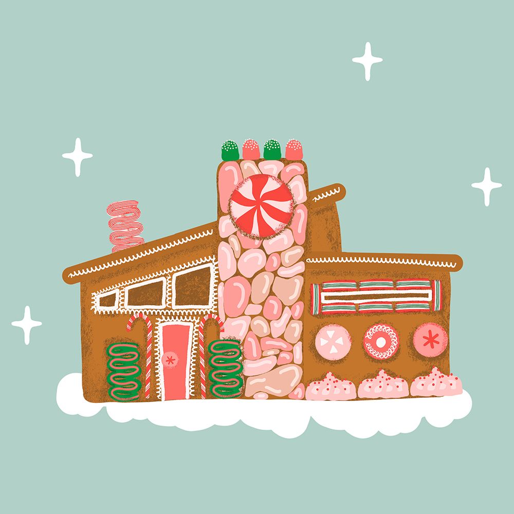 Mid-Century Modern Gingerbread II