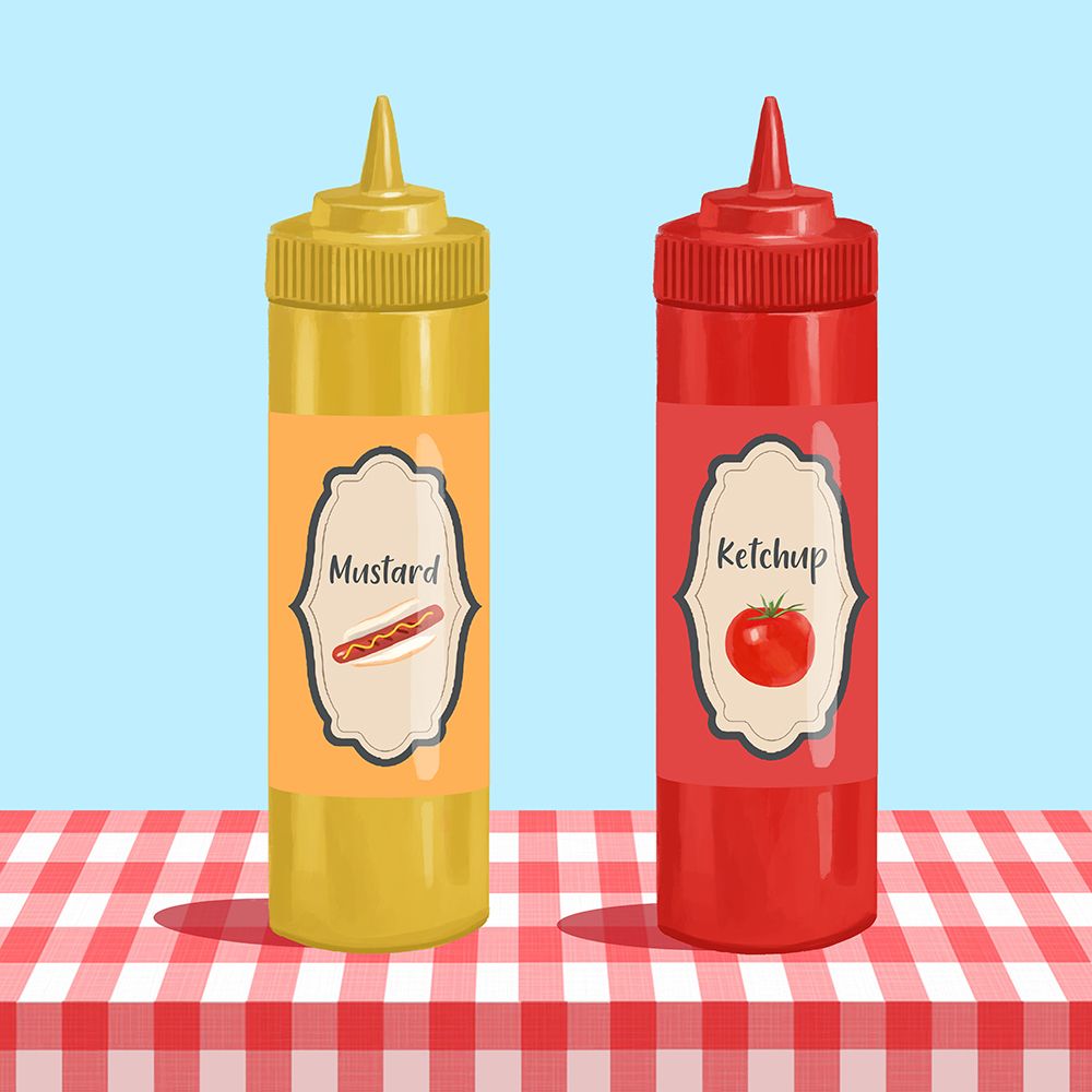 Condiments At The Cookout