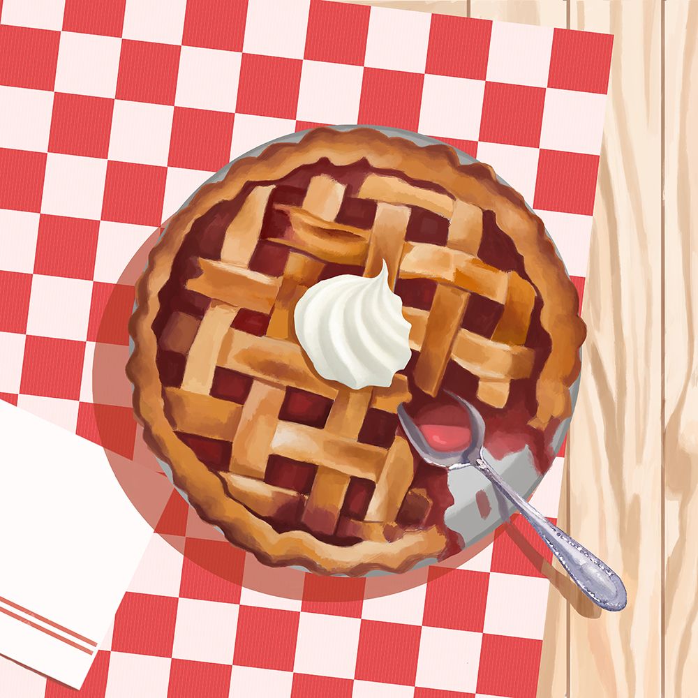 Hot Cherry Pie At The Cookout