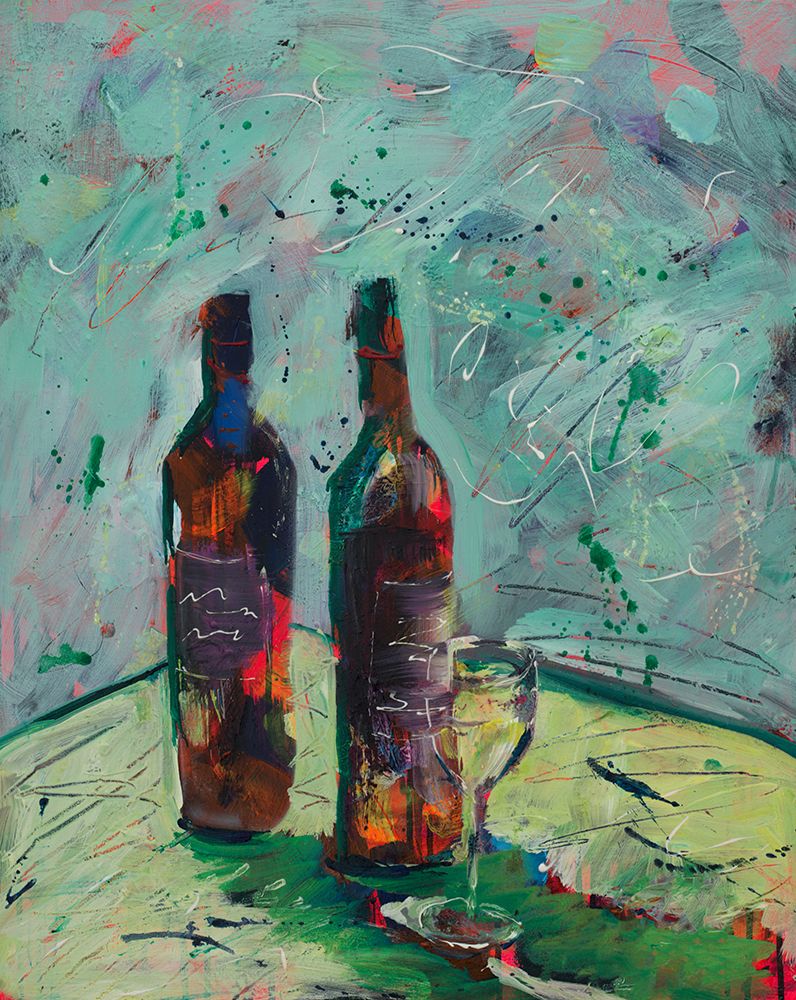 Two Artsy Bottles