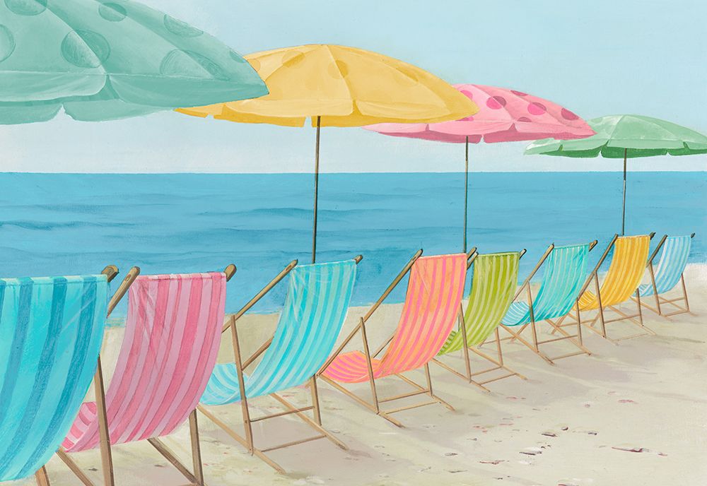 Beach Chairs Muted