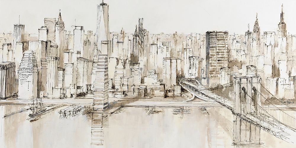 New York City View By Day