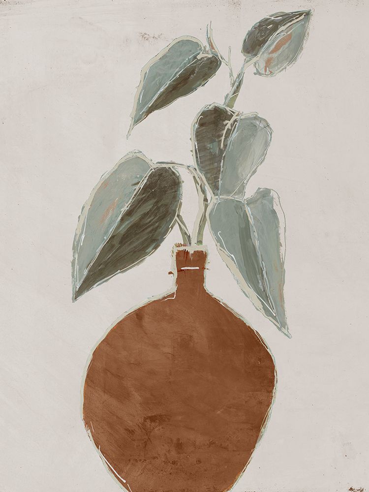 Tan Greenery I