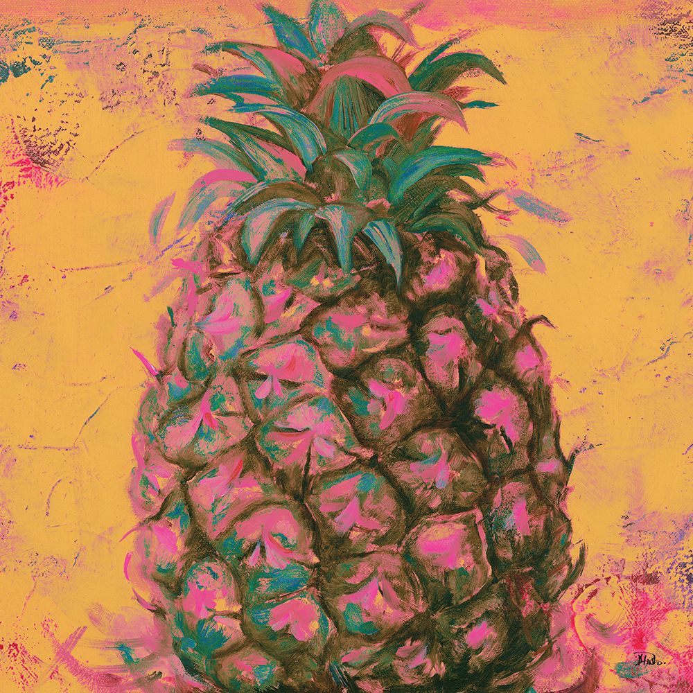 Pop Contemporary Pineapple I
