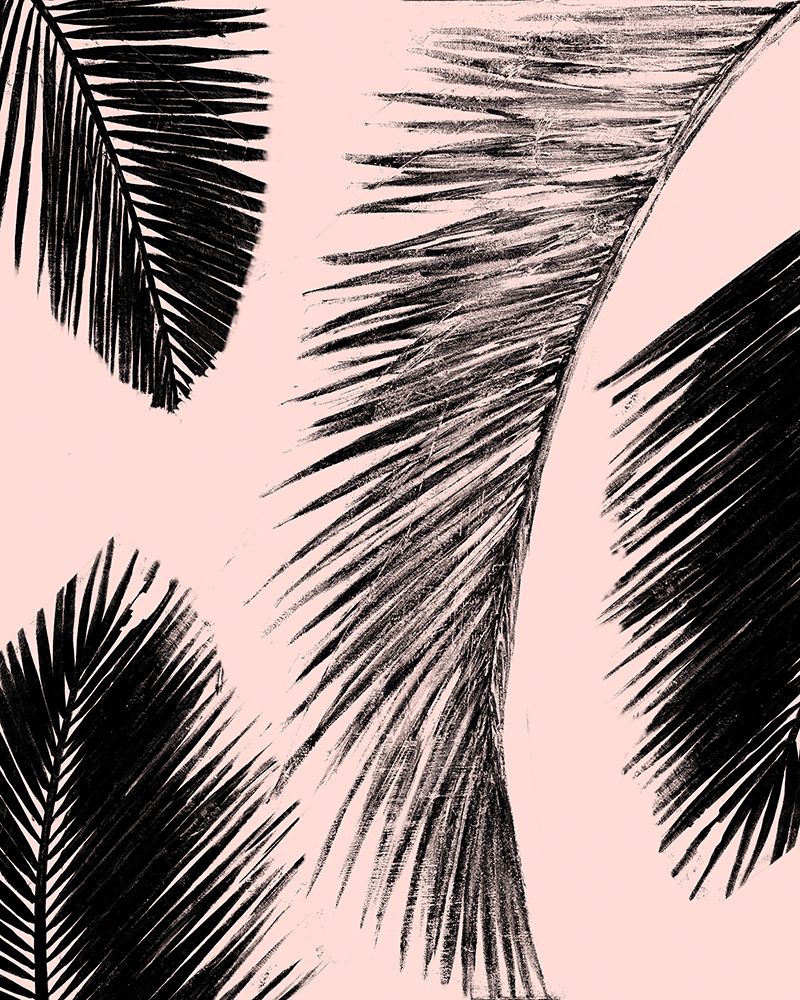 BarÃº Palm Pattern on Blush I