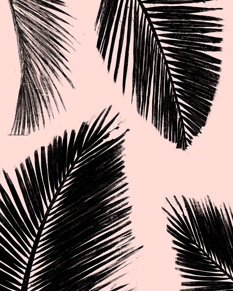 BarÃº Palm Pattern on Blush II