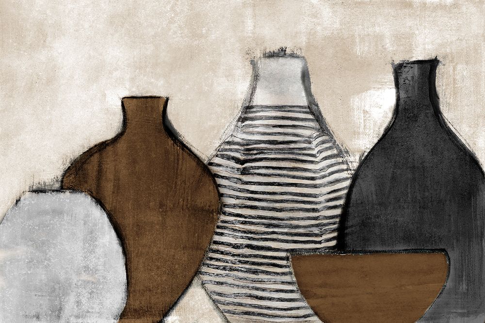 Neutral Gathered Glass