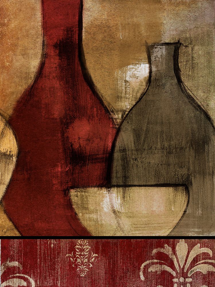 Glass Gathering with Red II