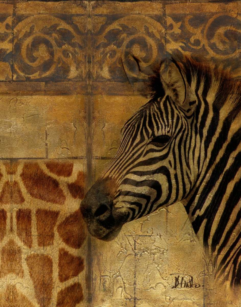 Elegant Safari I - Zebra