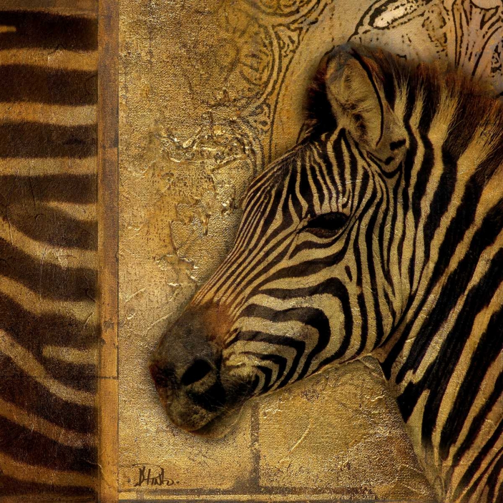 Elegant Safari I - Zebra