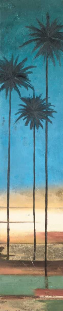 Thin Palms III - In Coastal Colors