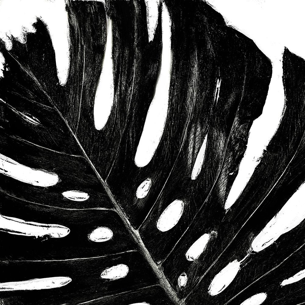 Organic Black Leaf I