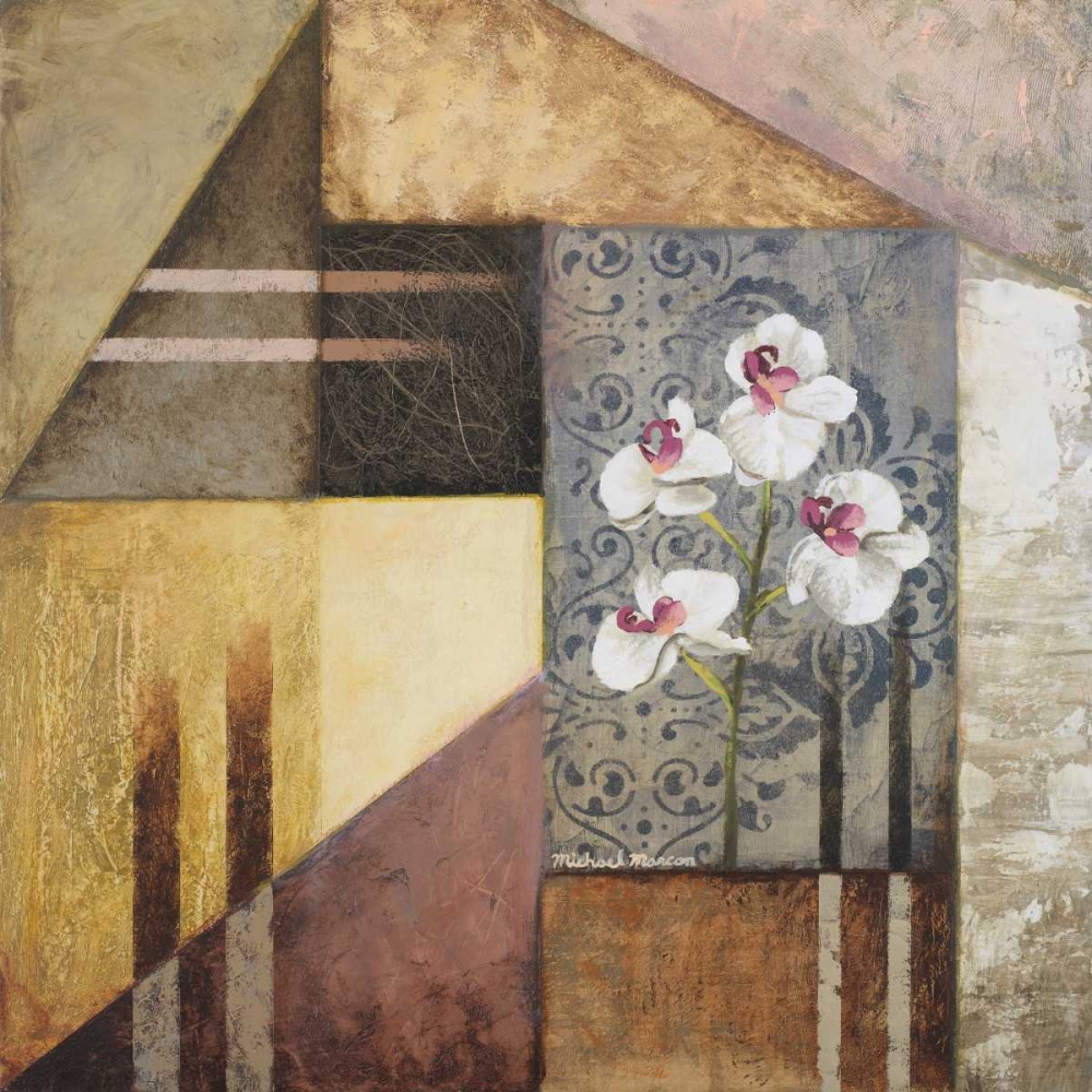 Orchids and Shapes I