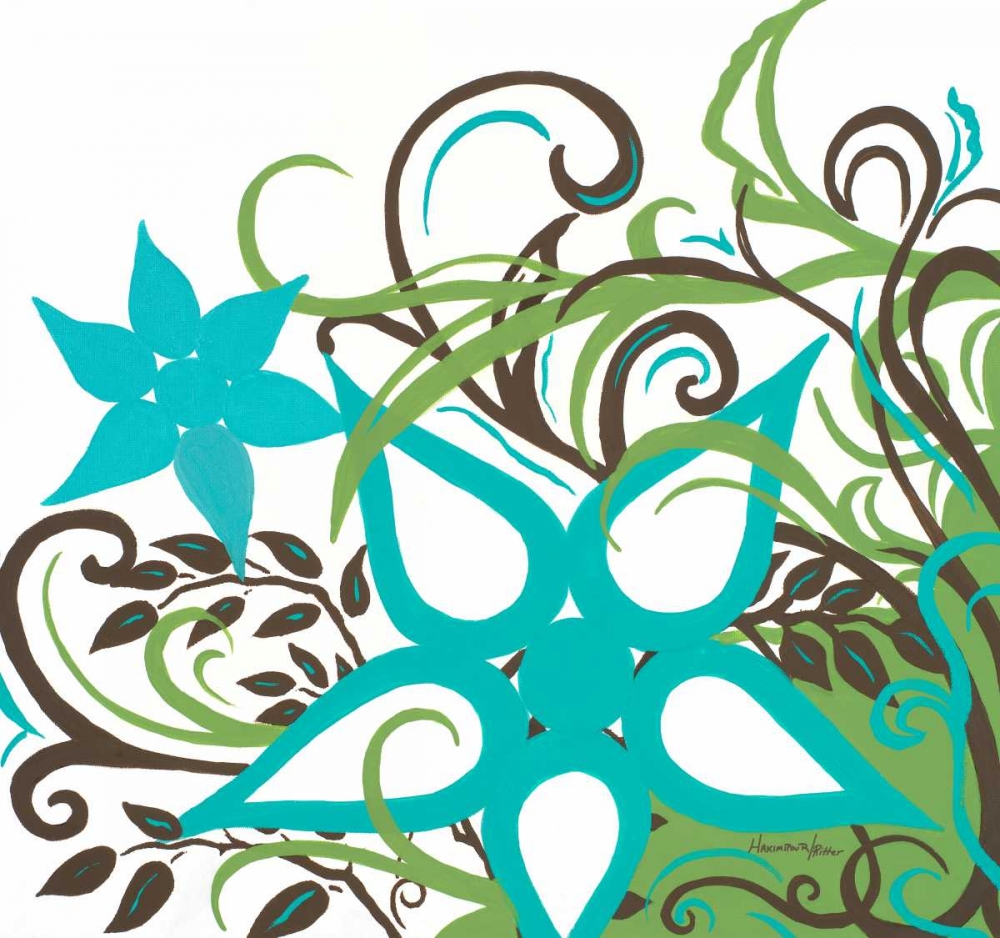 Floral Twist I