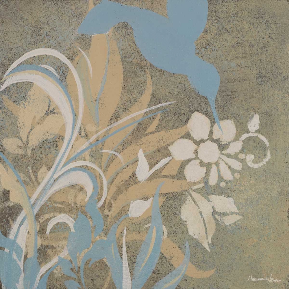 Blue Bird Silhouette I