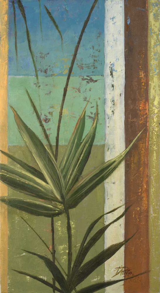 Bamboo and Stripes I