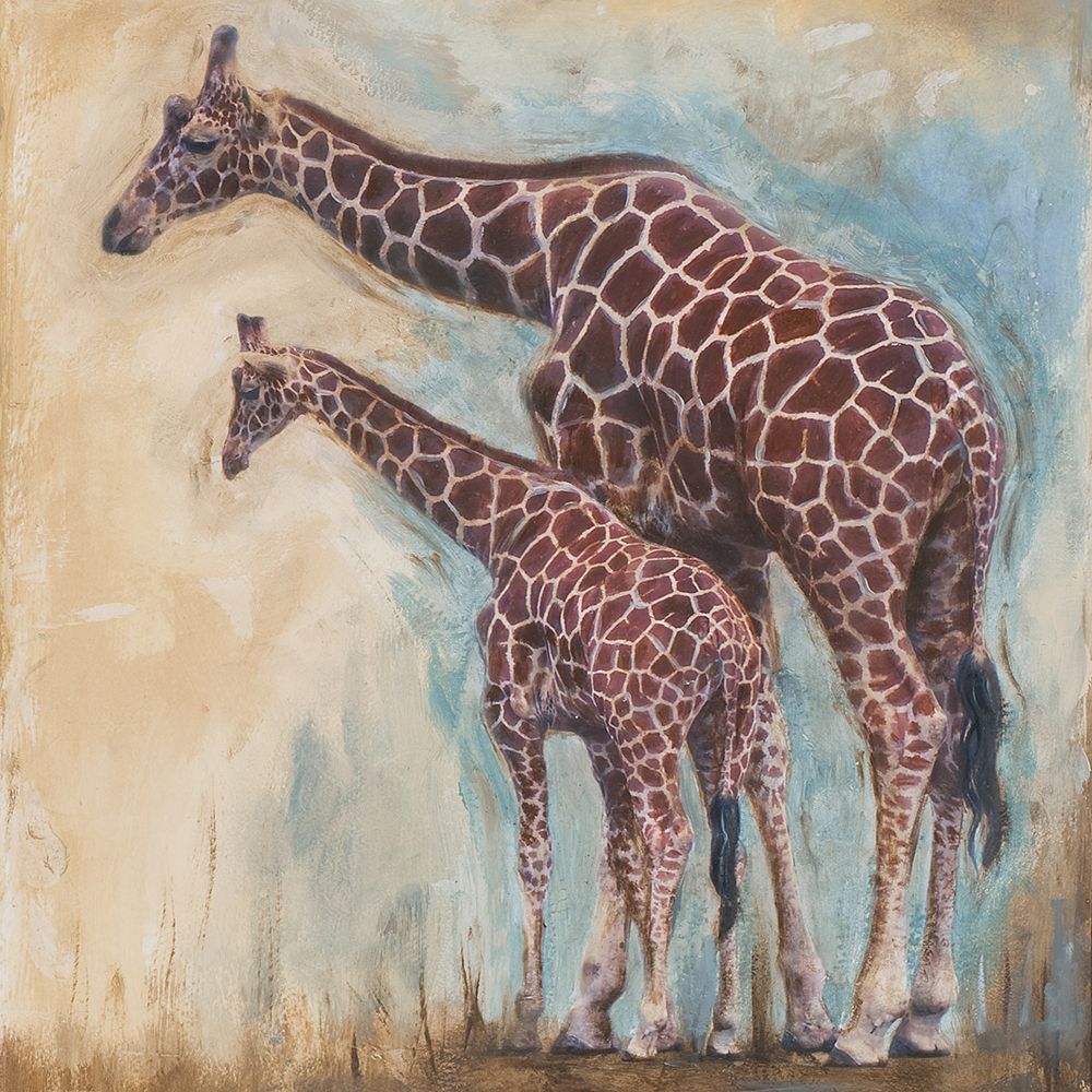 Pastel Giraffes