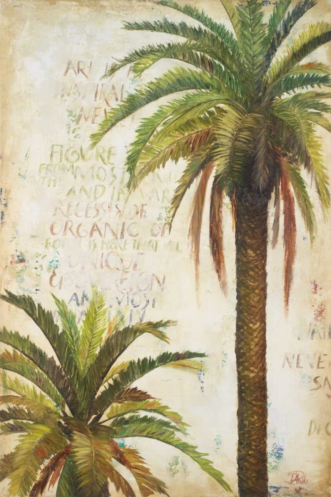 Palms and Scrolls I