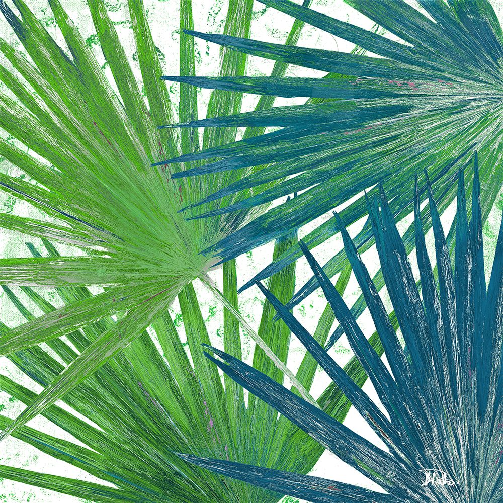 Organic Blue Green I