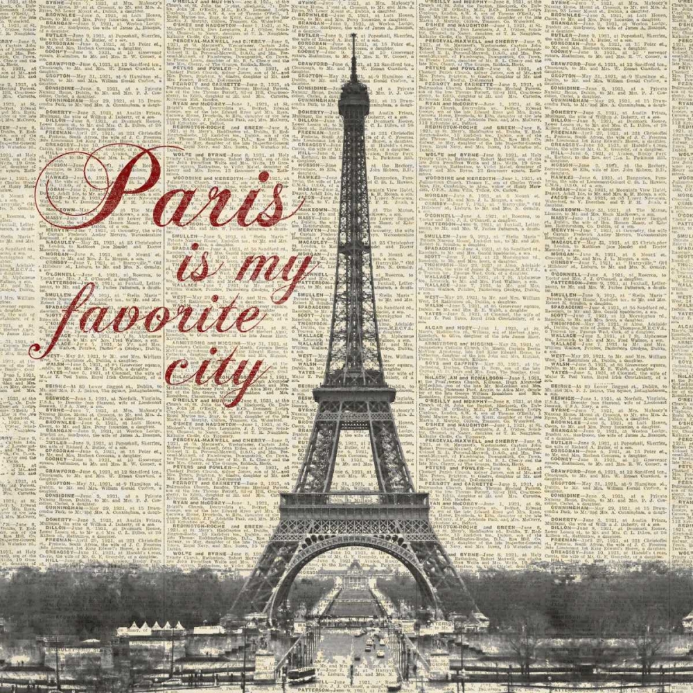 Paris is my Favorite City