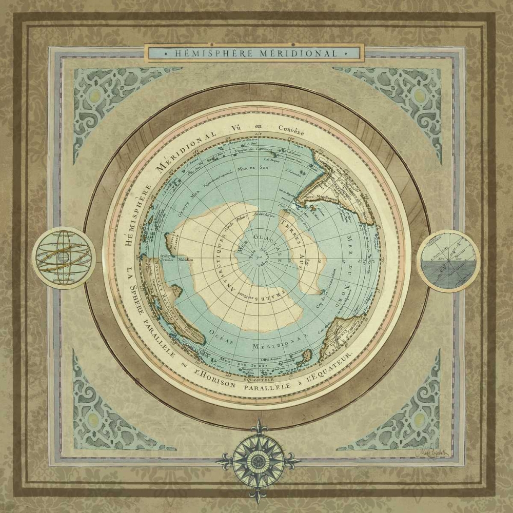North and South Map II
