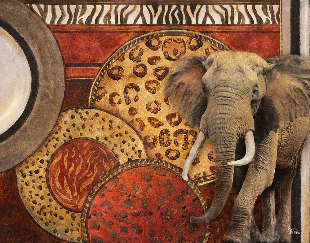 African Safari Circles II