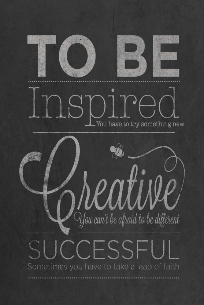 To Be Inspired