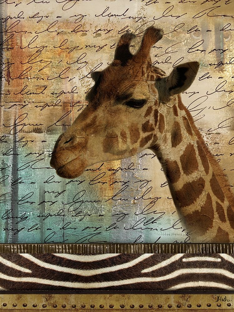 Madagascar Safari with Blue I (Giraffe)