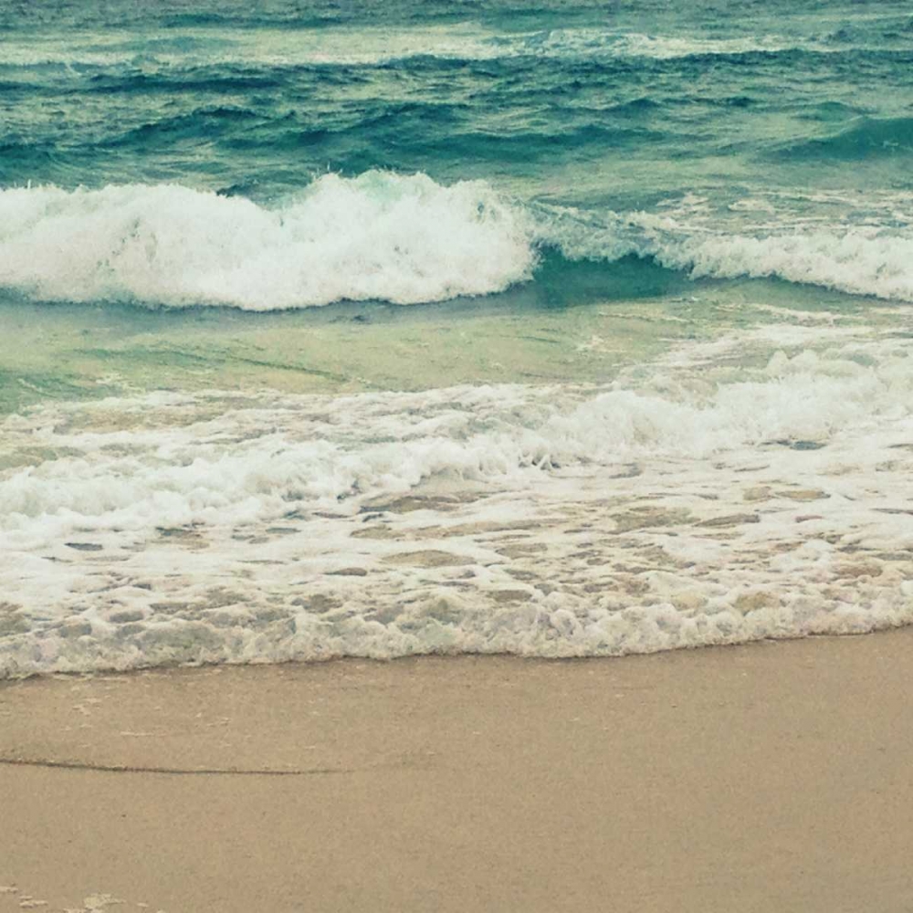 Teal Waves I
