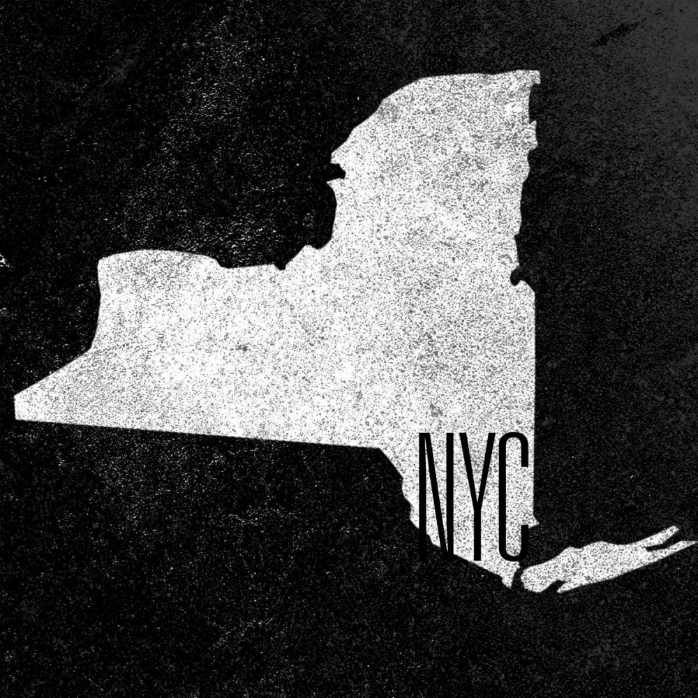 NY Chalk with Border